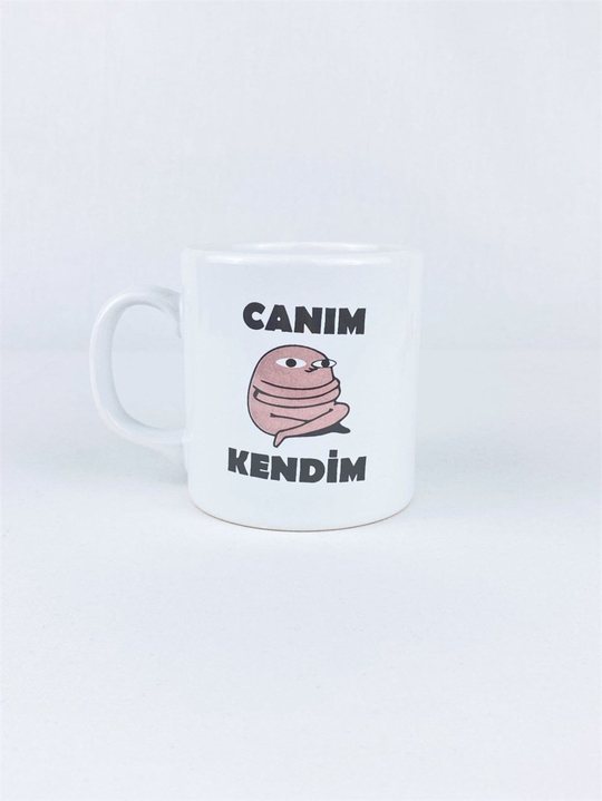 Canım Kendim Oval Beyaz Kupa