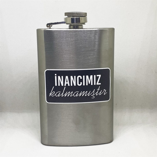 Çelik İçki Matarası - İnancımız Kalmamıştır