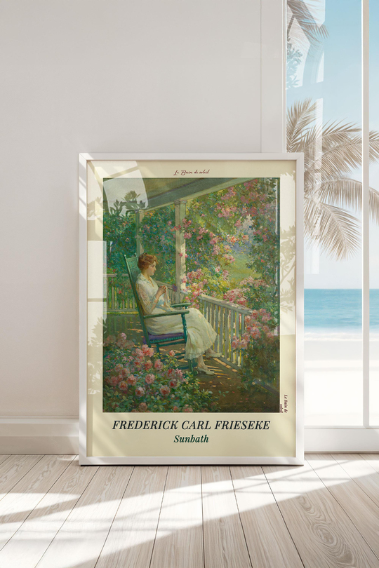 Çerçeveli Frederick Carl Frieseke 