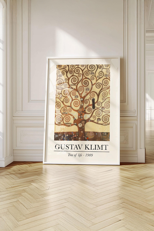 Çerçeveli Gustav Klimt 