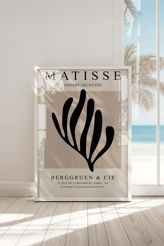 Çerçeveli Matisse İkonik 