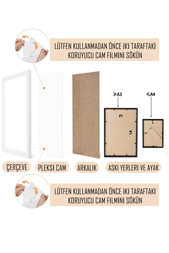 Çerçeveli Premium Botanik Tablo: Gerçekçi Çiçek İllüstrasyonları ve Minimalist Zarafet