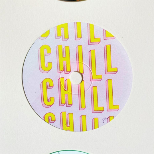 Chill Cd Boyama Dekor