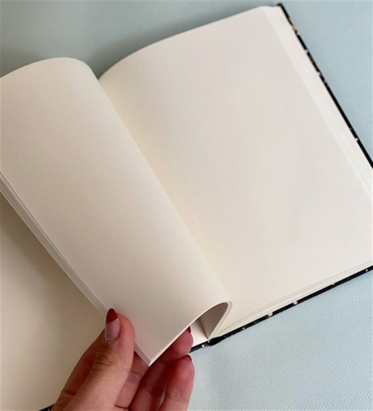 Çizgi Galaxy Tasarımlı Lastikli Defter