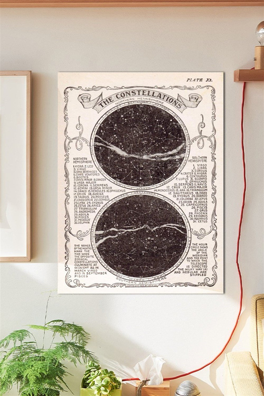Cosmic Yıldızlar Duvar Posteri Büyük Boy 45x30 Cm