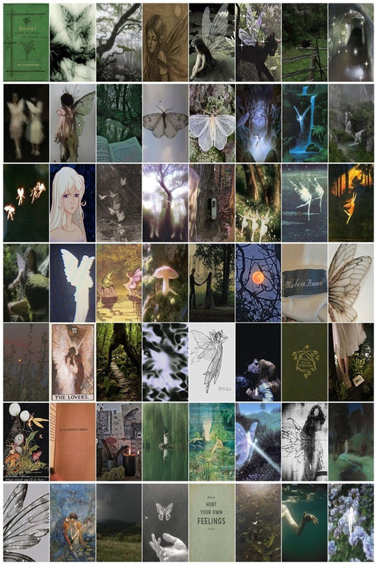 Dark Pixie 60'lı Duvar Posteri Seti