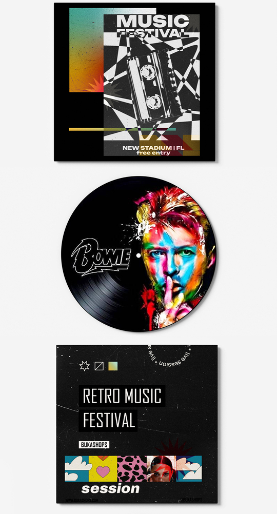 David Bowie Plak Duvar Dekoru