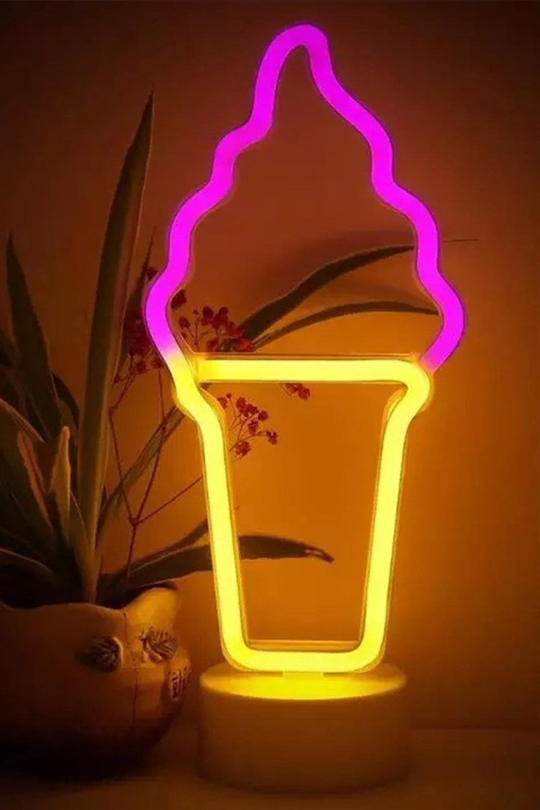 Dondurma Neon Işık