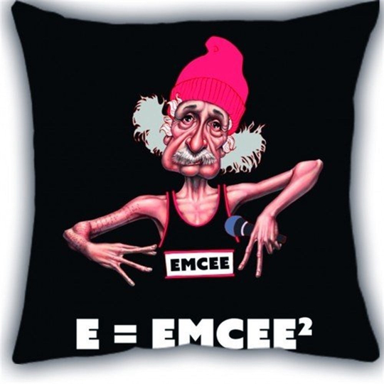 Einstein mc2 Yastık