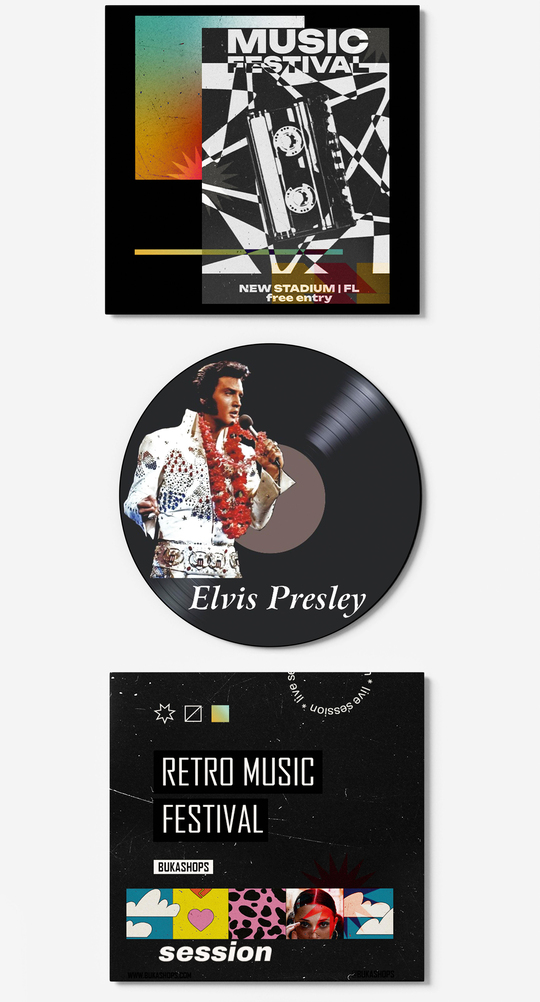 Elvis Presley Plak Duvar Dekoru