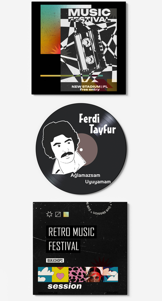 Ferdi Tayfur Plak Duvar Dekoru