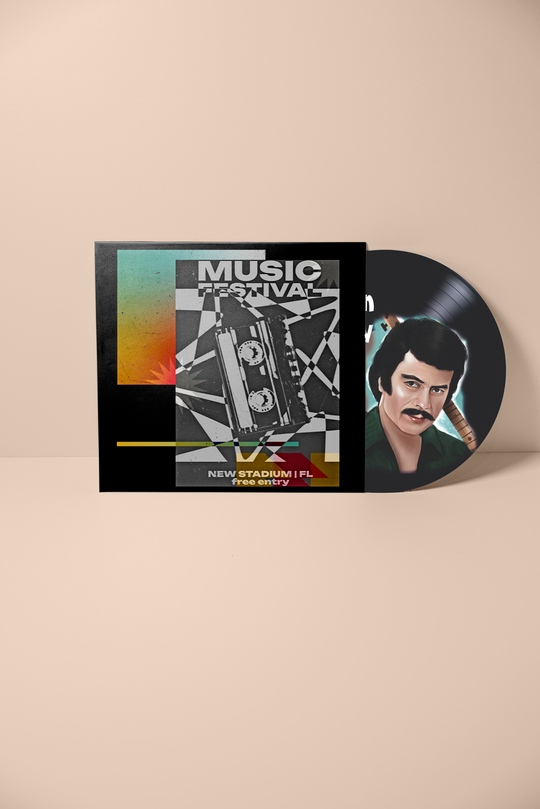 Freddie Mercury Plak Duvar Dekoru