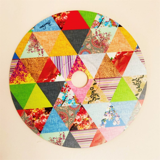 Geometrik Desenler Cd Boyama Dekor