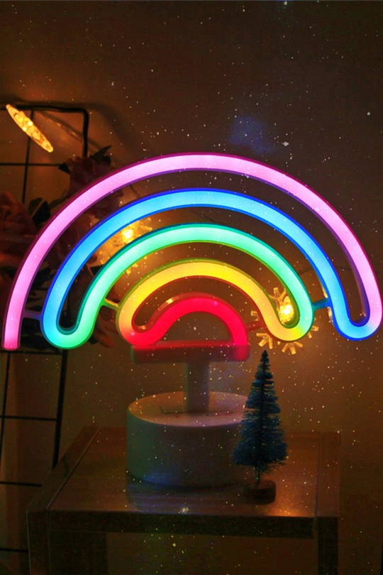 Gökkuşağı Neon Led Işık