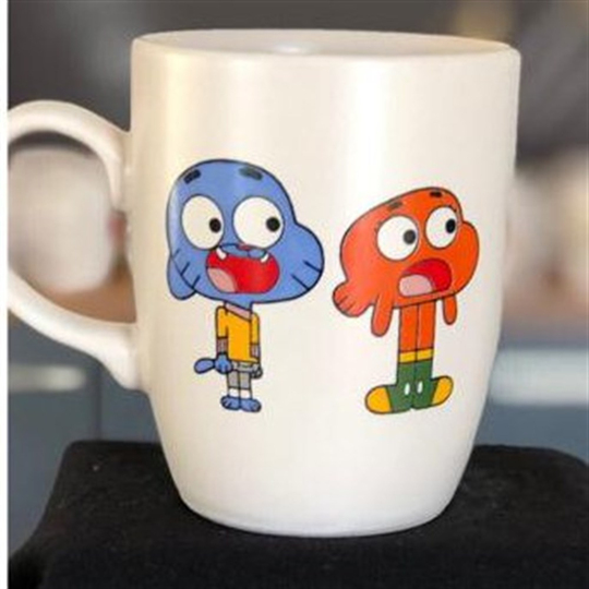 Gumball Darwin Beyaz Kupa