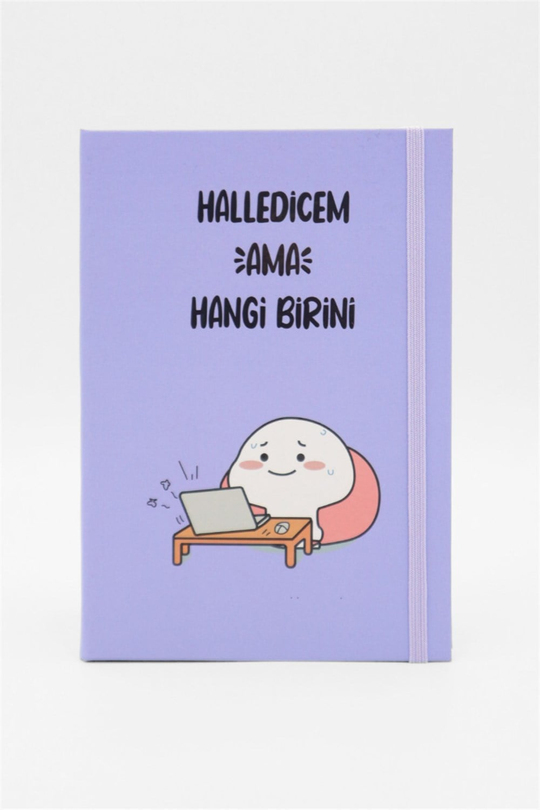 Halledicem Lastikli Defter