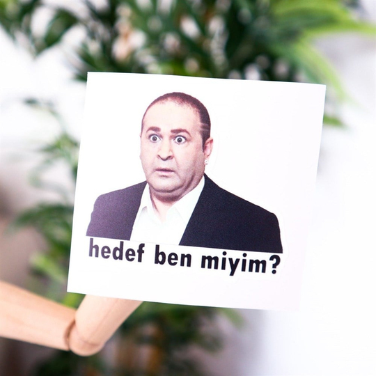 Hedef Ben Miyim? Sticker