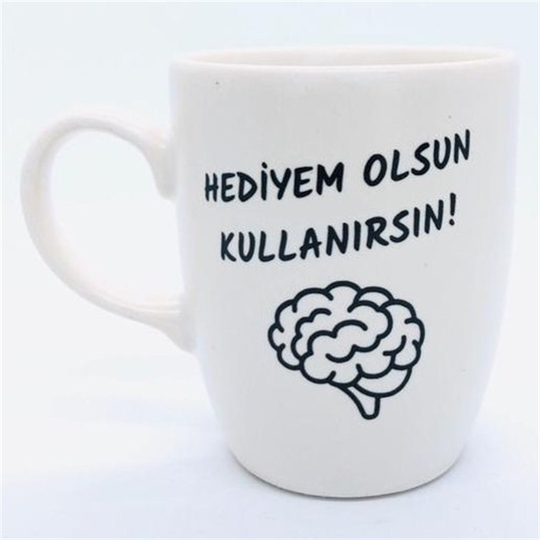 Hediyem Olsun Beyaz Kupa