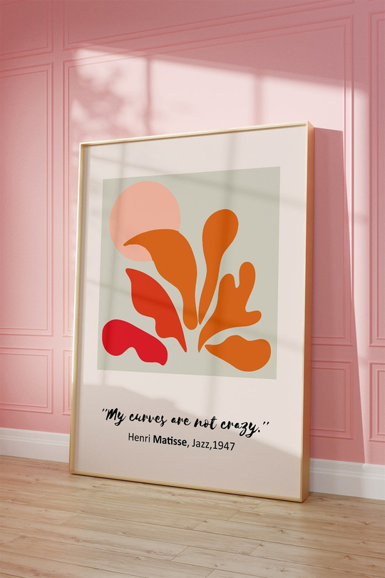Henri Matisse 1947 Tablo, Poster - Çerçevesiz