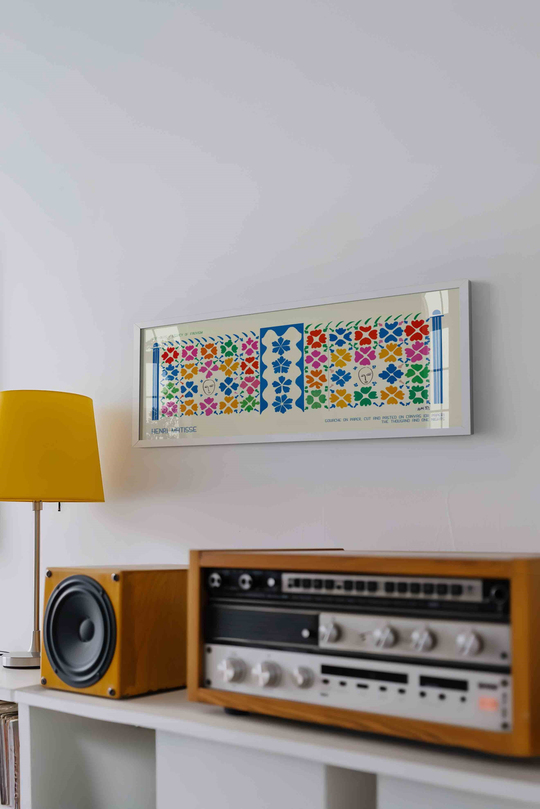 Henri Matisse Bin Bir Gece Masalları Panoramik Çerçeveli Tablo