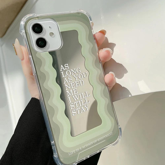 I will Still Stay Aynalı Iphone 11 Telefon Kılıfı 