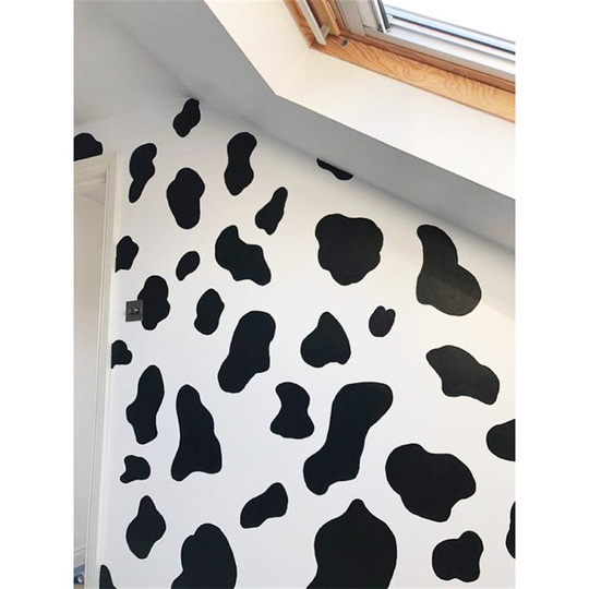 İnek Desen Duvar - Kapı stickerı