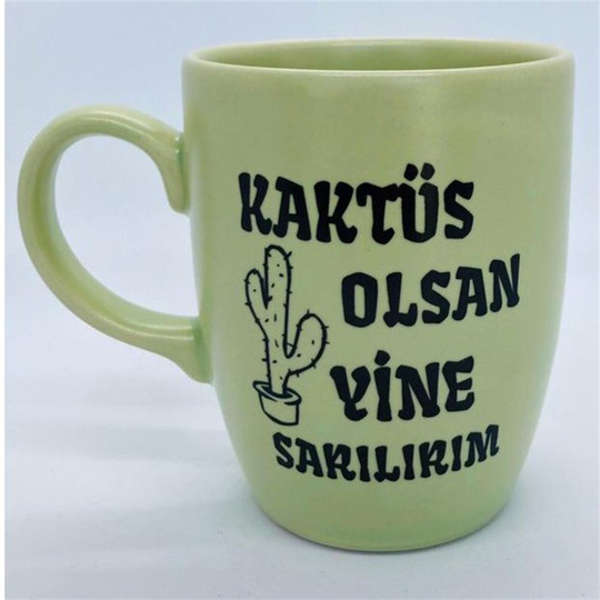 Kaktüs Olsan Yeşil Kupa