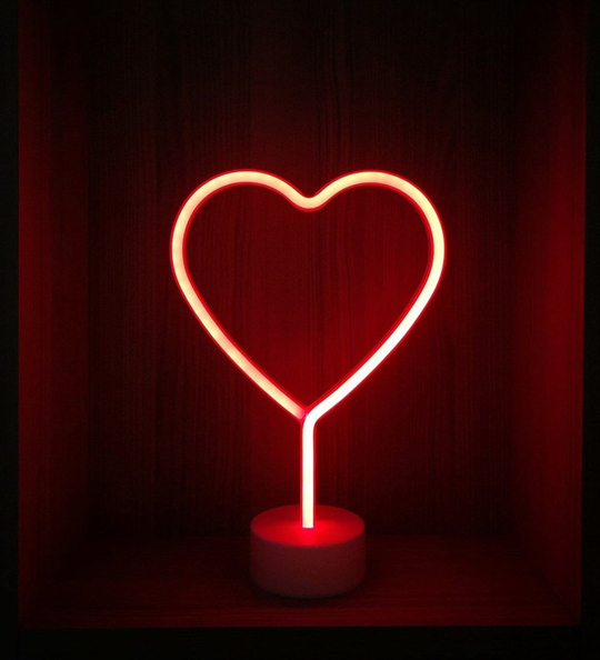 Kalp Neon Led Işık