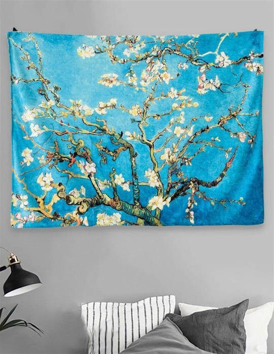 Kiraz Çiçeği Duvar Halısı 70x90 cm