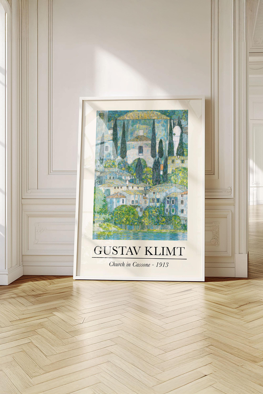Klimt'in Altın Çağı: 3 Başyapıt Galeri Duvarı Seti Çerçeveli Renk Seçenekli