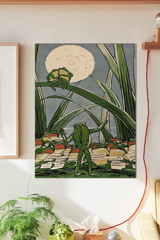 Maestro Kurbağa Duvar Posteri Büyük Boy 45x30 Cm
