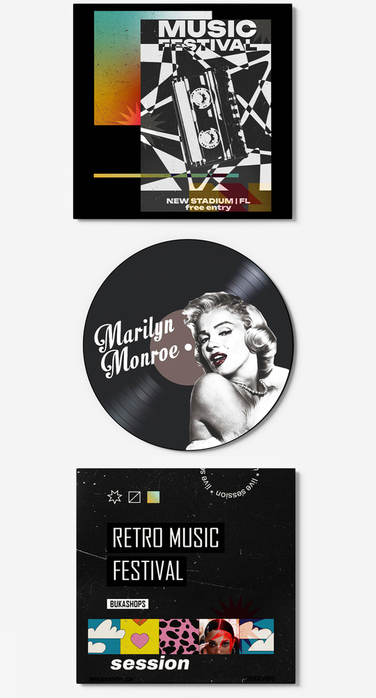 Marilyn Monroe Plak Duvar Dekoru
