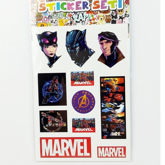 Marvel Sticker Seti