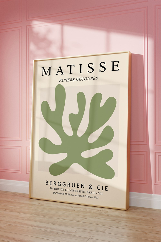 Matisse 1953 Green Tablo, Poster - Çerçevesiz