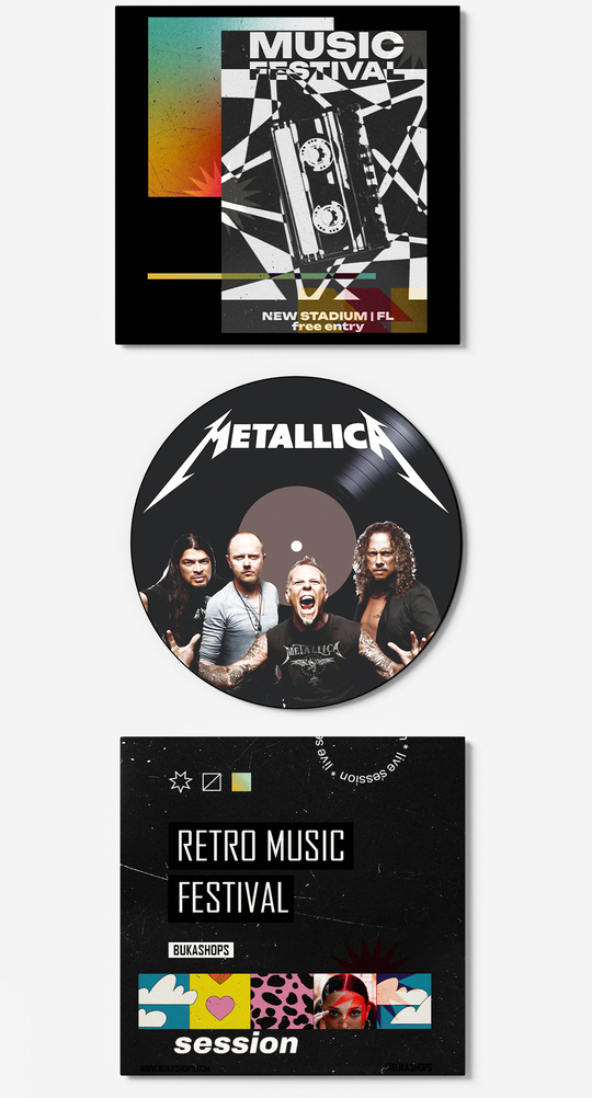 Metallica Plak Duvar Dekoru