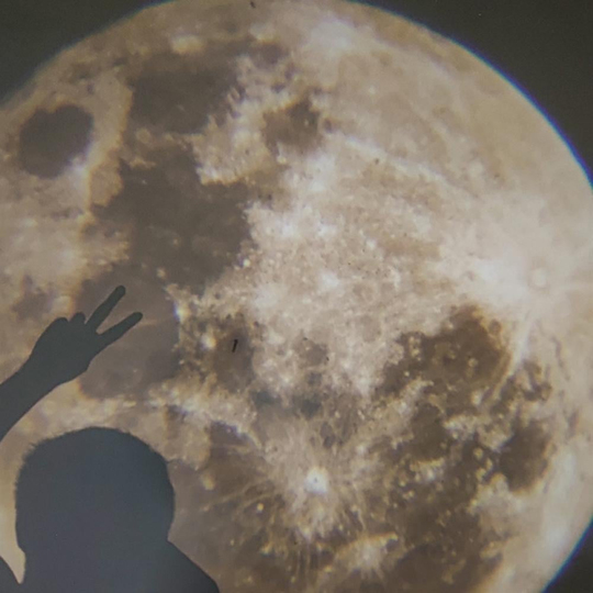 Moon Earth Projektör Lamba - Çift Lensli Ay ve Dünya 360 Dönebilen USB Gece Lambası