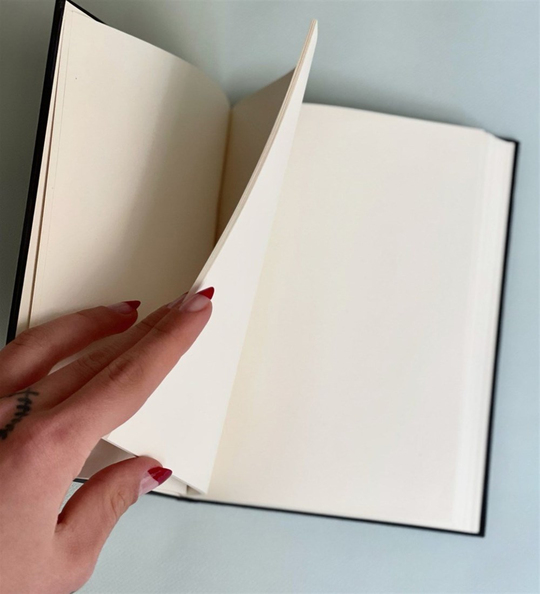 Moon Tasarımlı Lastikli Defter