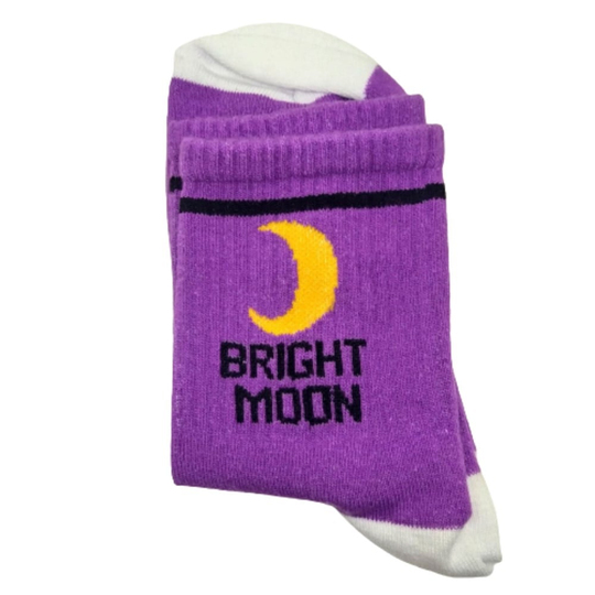 Mor Bright Moon Çorap