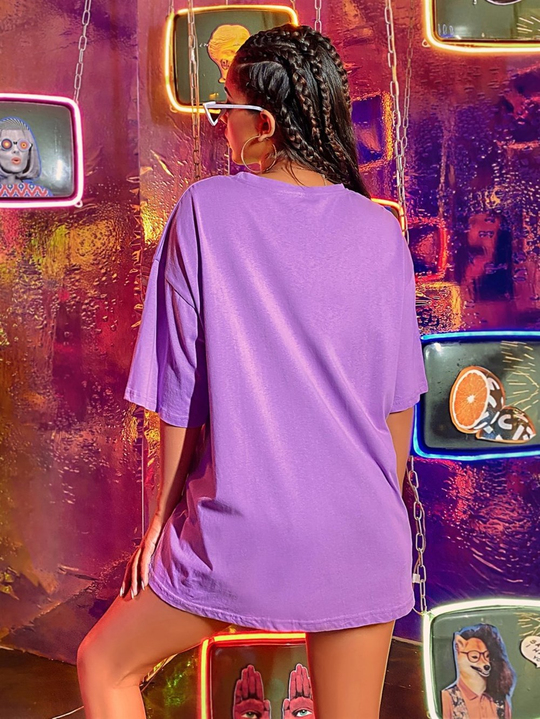 Mor Oversize Galaxy T-Shirt