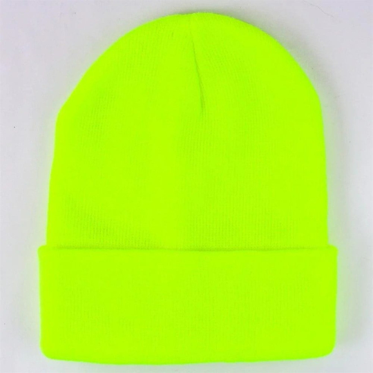 Neon Sarı Bere