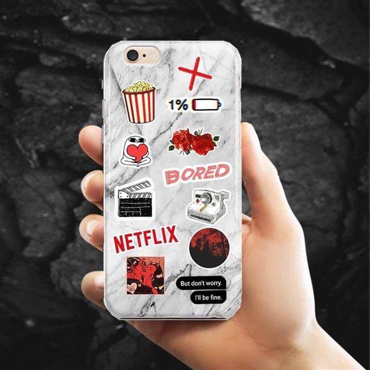 Netflx Mini Sticker Seti