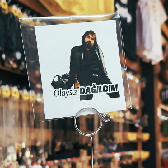 Olaysız Dağıldım Sticker