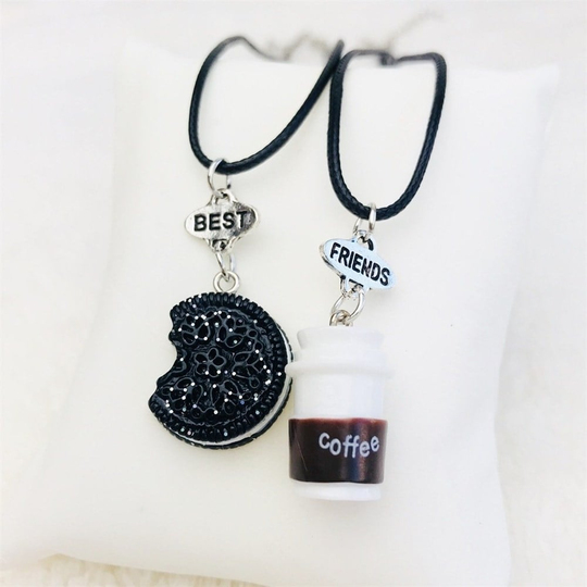 Oreo Kahve BFF Kolyeleri