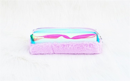 Peluş Holagramlı Kalem Kutusu
