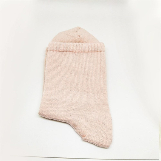 Pembe Basic Çorap