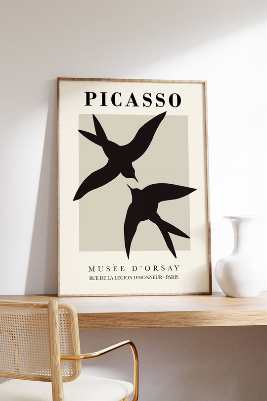 Picasso Legion Black Tablo, Poster - Çerçevesiz