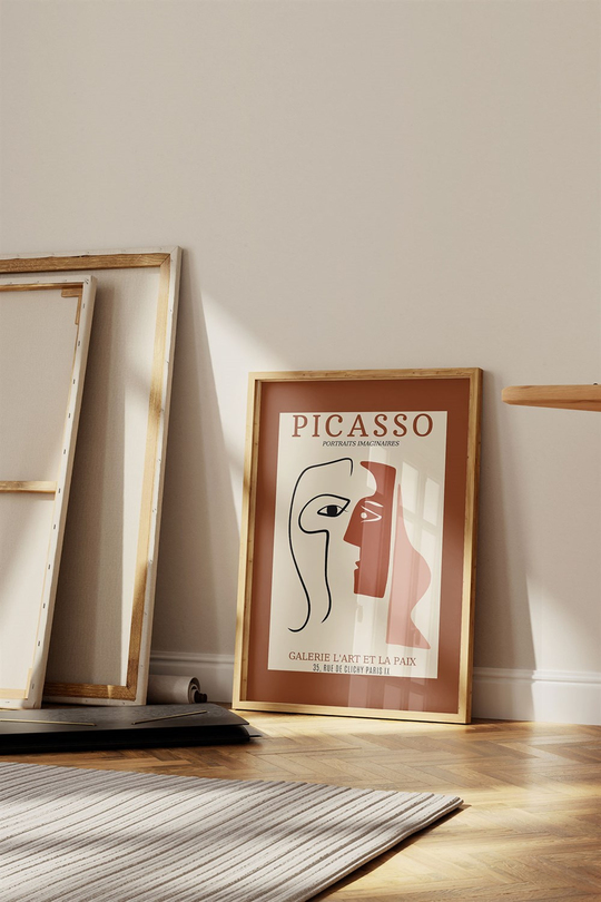 Picasso Musee Dantibes 3'lü Tablo, Poster Seti - Çerçevesiz