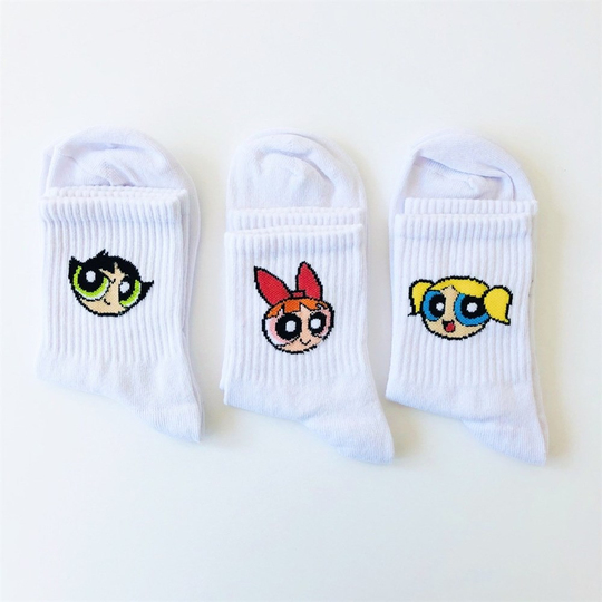 Powerpuff Girls Çoraplar