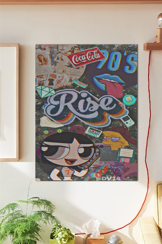 Powerpuff Girls Duvar Posteri Büyük Boy 45x30 Cm
