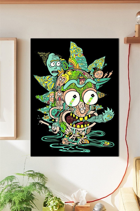 Rick Duvar Posteri Büyük Boy 45x30 Cm